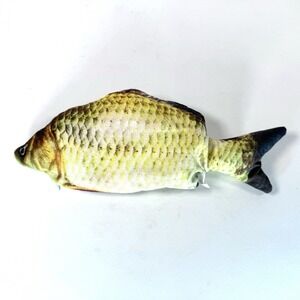 Flopping Fish Plush Crappie Touch Activated Funny Father's Day Gift Works‎